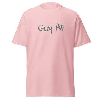 Gay AF Unisex Classic Tee – Bold LGBTQ+ Pride Shirt