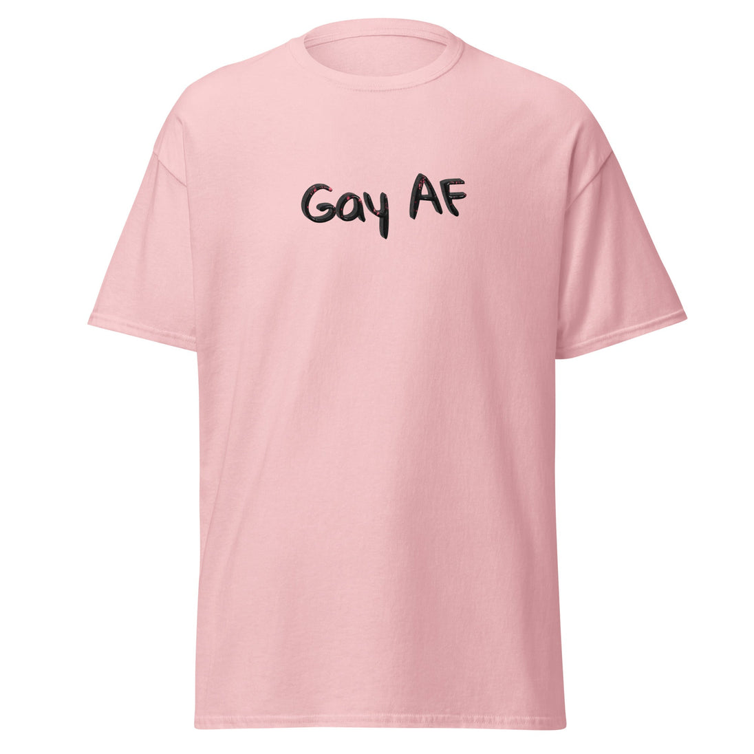 Gay AF Unisex Classic Tee – Bold LGBTQ+ Pride Shirt