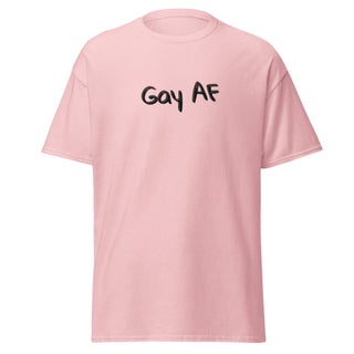 Gay AF Unisex Classic Tee – Bold LGBTQ+ Pride Shirt