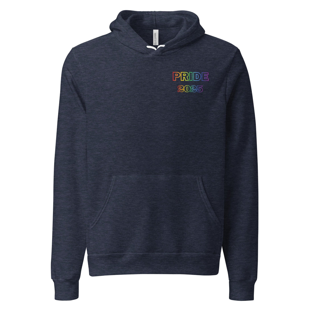 Pride 2025” Unisex Hoodie – Minimalist LGBTQ+ Pullover