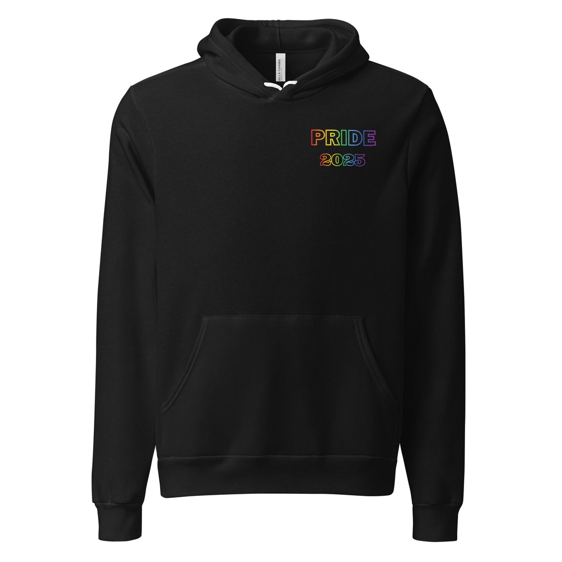 Pride 2025” Unisex Hoodie – Minimalist LGBTQ+ Pullover