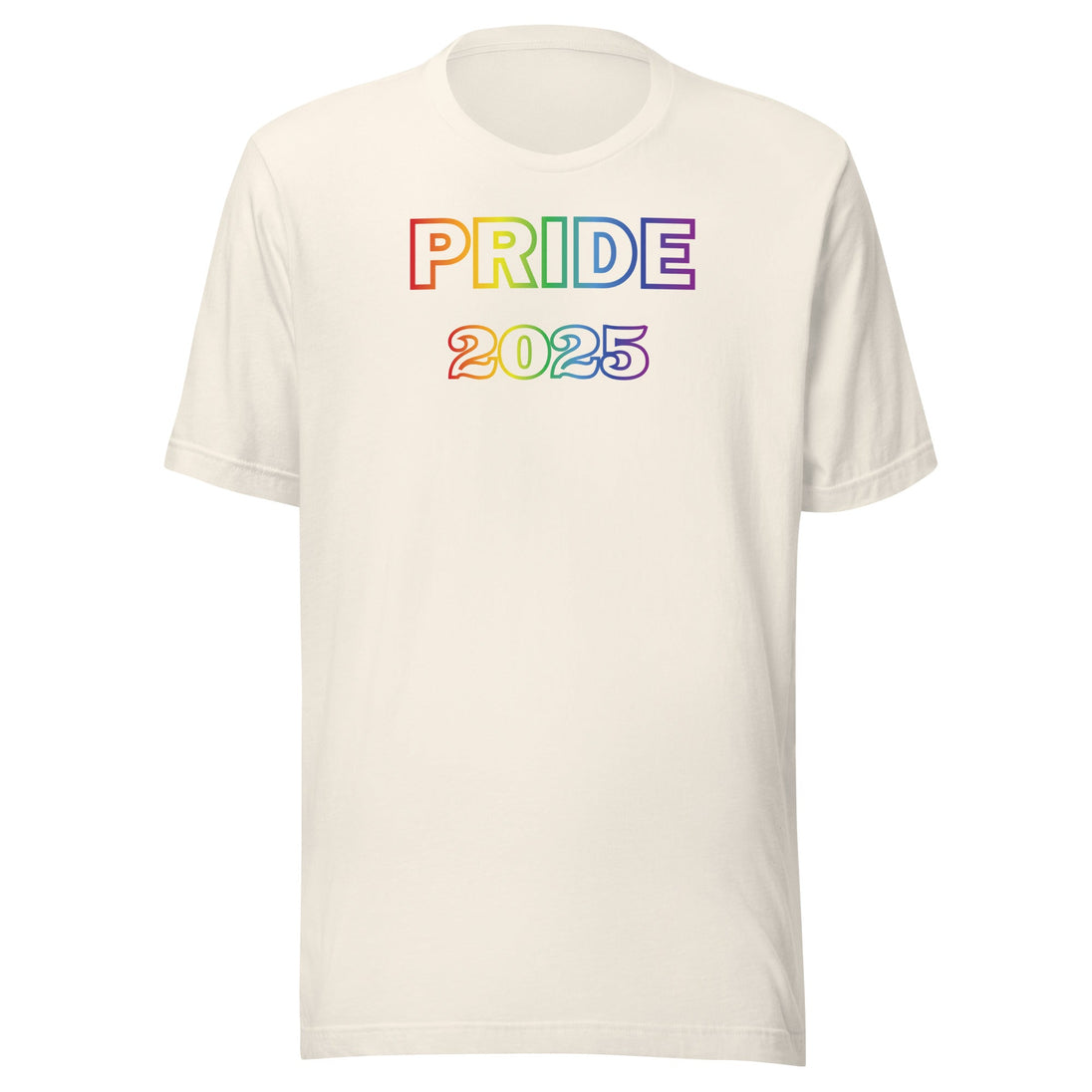 “Pride 2025” Unisex T-Shirt – LGBTQ+ Tee