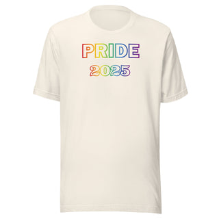 “Pride 2025” Unisex T-Shirt – LGBTQ+ Tee