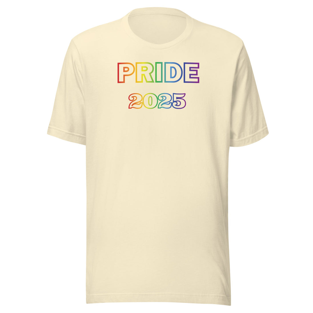 “Pride 2025” Unisex T-Shirt – LGBTQ+ Tee