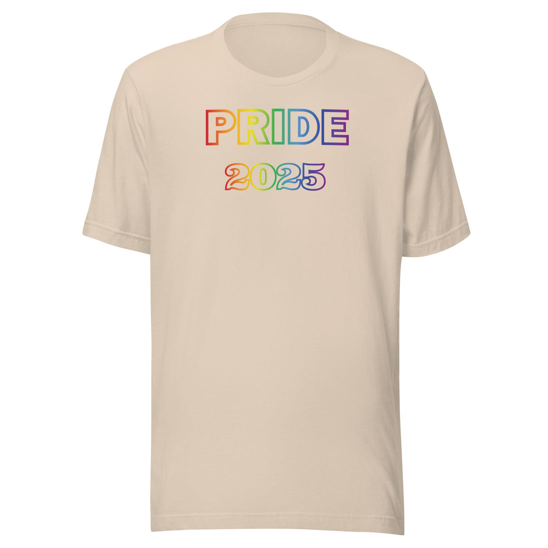 “Pride 2025” Unisex T-Shirt – LGBTQ+ Tee