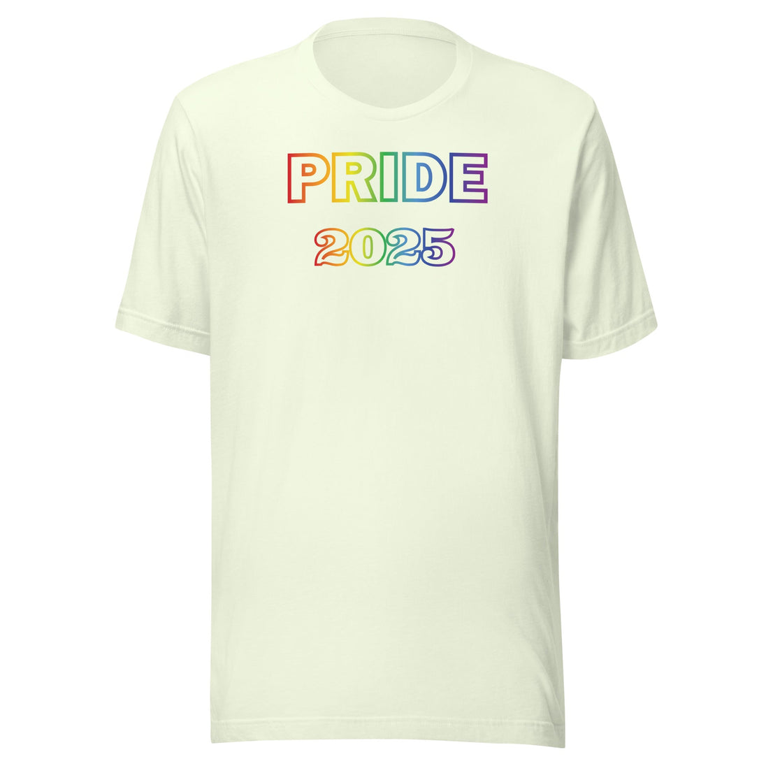 “Pride 2025” Unisex T-Shirt – LGBTQ+ Tee