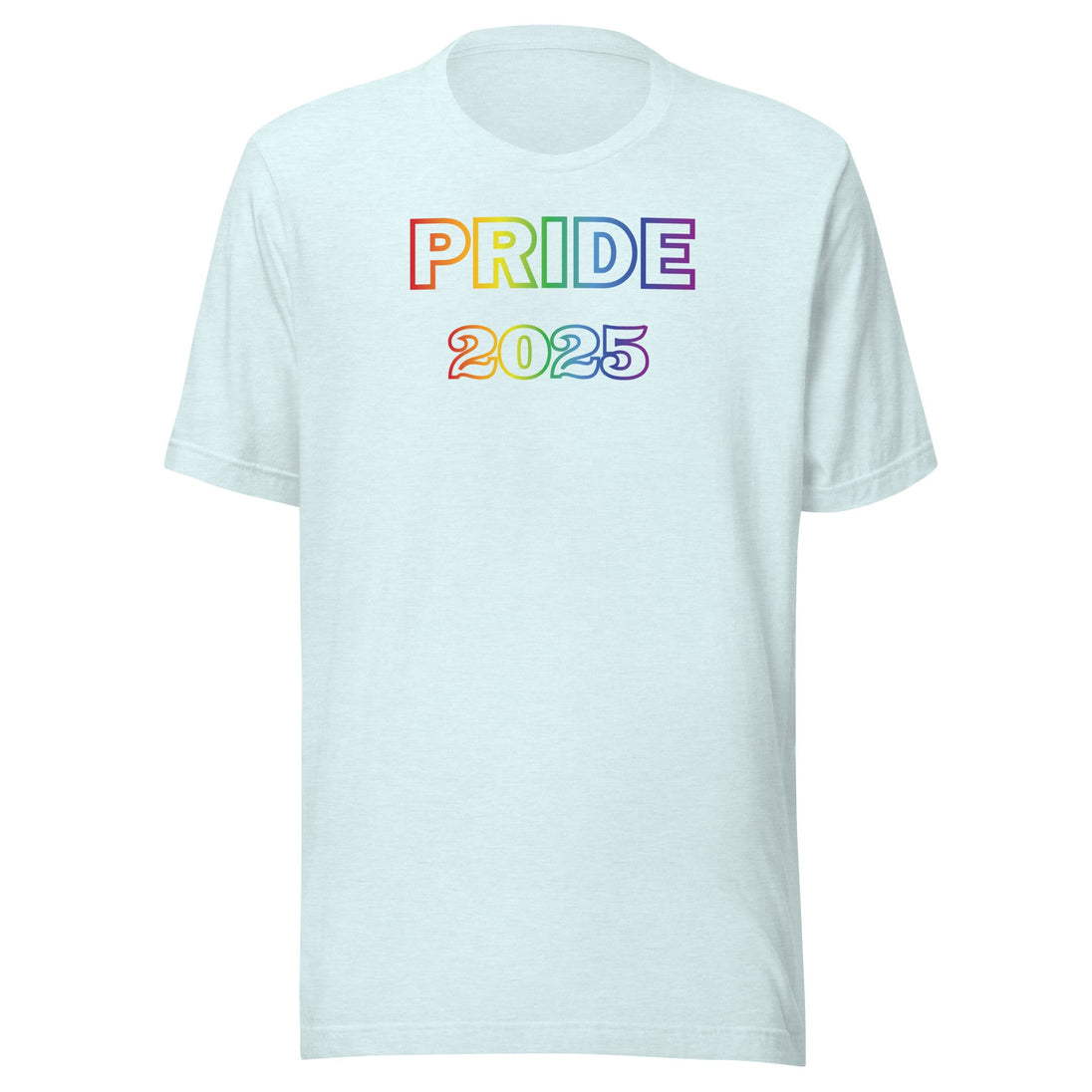 “Pride 2025” Unisex T-Shirt – LGBTQ+ Tee
