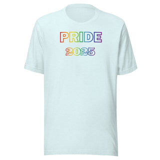 “Pride 2025” Unisex T-Shirt – LGBTQ+ Tee