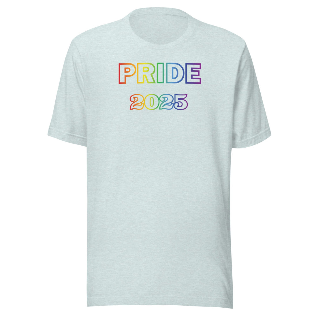 “Pride 2025” Unisex T-Shirt – LGBTQ+ Tee