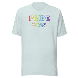 “Pride 2025” Unisex T-Shirt – LGBTQ+ Tee