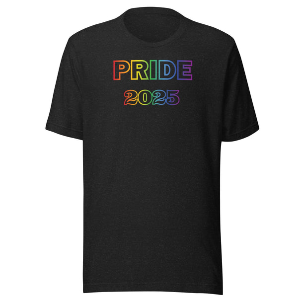 “Pride 2025” Unisex T-Shirt – LGBTQ+ Tee
