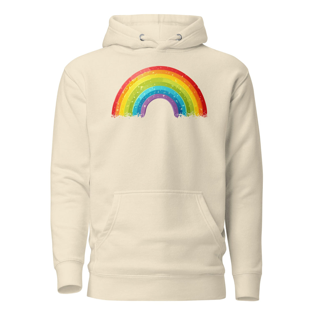 Pride Rainbow Hoodie – Unisex Soft Streetwear