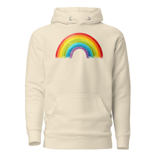 Pride Rainbow Hoodie – Unisex Soft Streetwear
