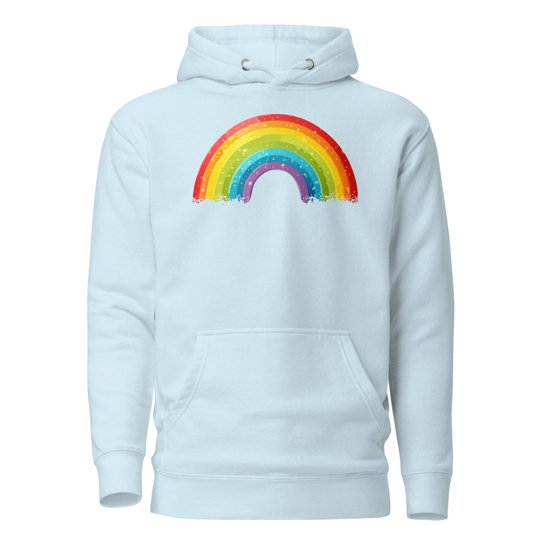 Pride Rainbow Hoodie – Unisex Soft Streetwear