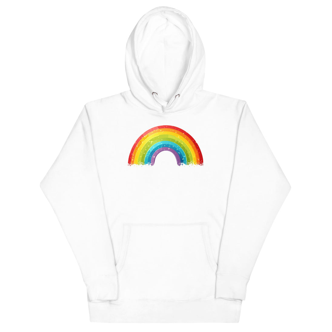Pride Rainbow Hoodie – Unisex Soft Streetwear