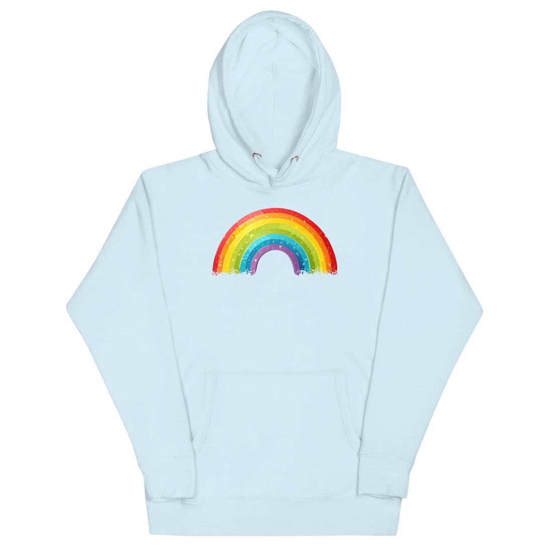 Pride Rainbow Hoodie – Unisex Soft Streetwear