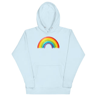 Pride Rainbow Hoodie – Unisex Soft Streetwear