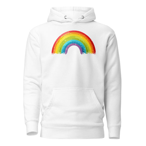 Pride Rainbow Hoodie – Unisex Soft Streetwear