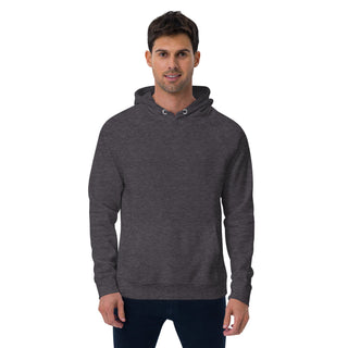Unisex eco raglan hoodie - Bi Heart