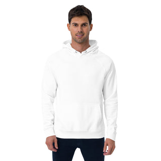 Unisex eco raglan hoodie - Bi Heart