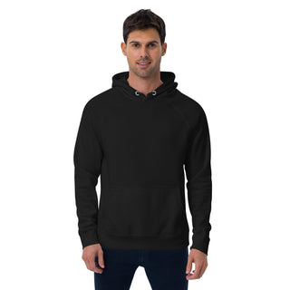 Unisex eco raglan hoodie - Bi Heart