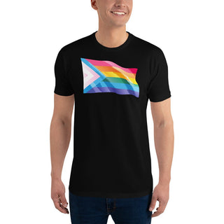 Unisex Pride Flag T-Shirt – Short Sleeve LGBTQ+ Essential