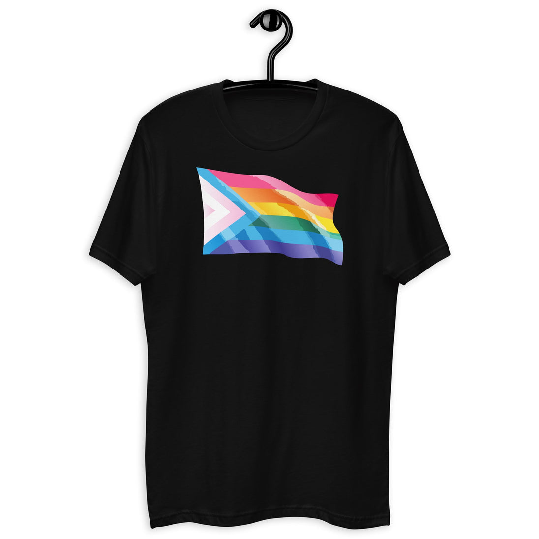 Unisex Pride Flag T-Shirt – Short Sleeve LGBTQ+ Essential